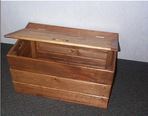 how to make a toy chest from wood